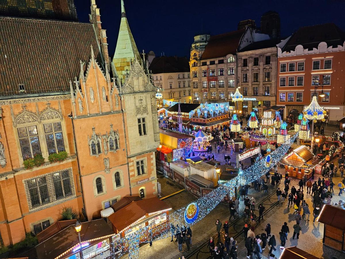 Rynek Market Square Wroclove Tectum Apartments Z Widokiem Na Rynek Wroclaw Exterior photo